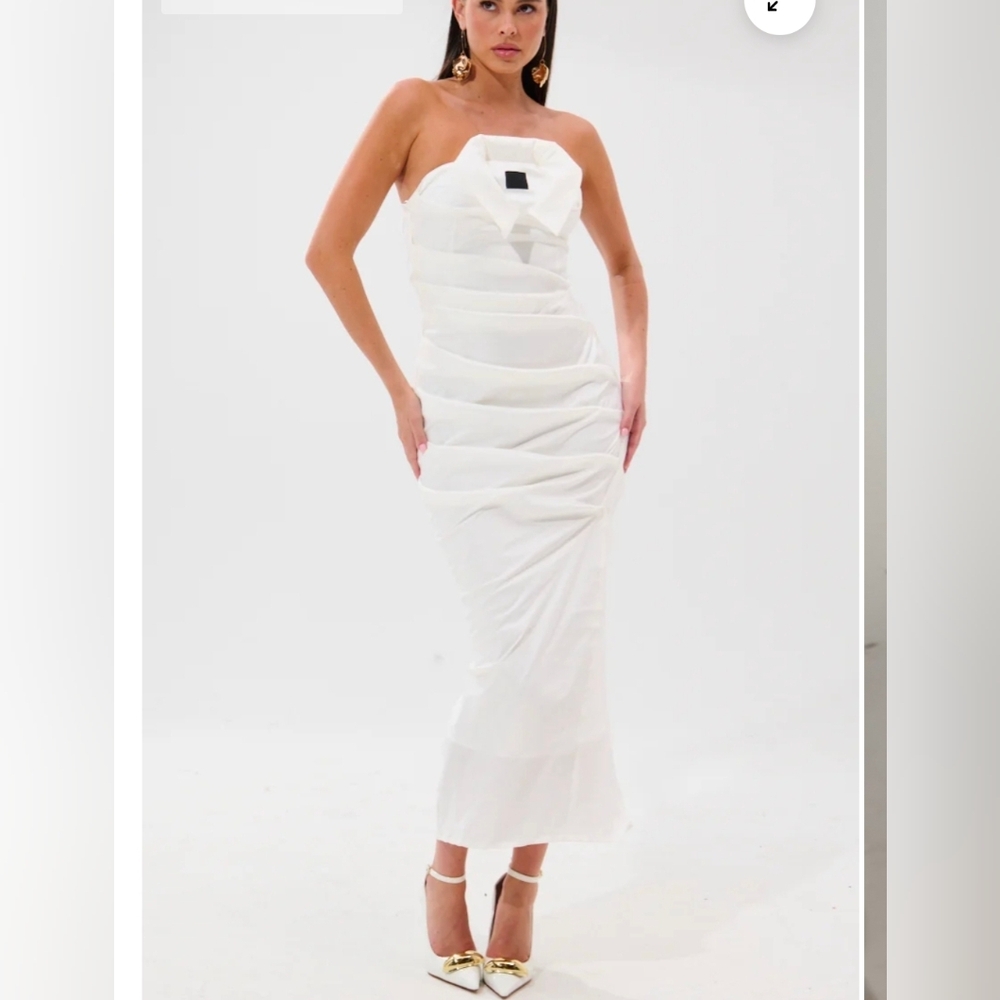 TAILORED TO YOU MIDI DRESS - XL
